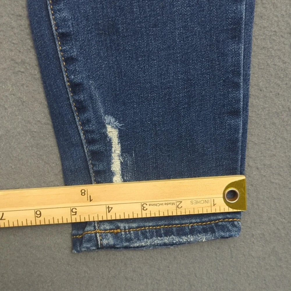 Judy Blue Jeans Women's 29 Blue Skinny Fit Moto Denim - Picture 8 of 12